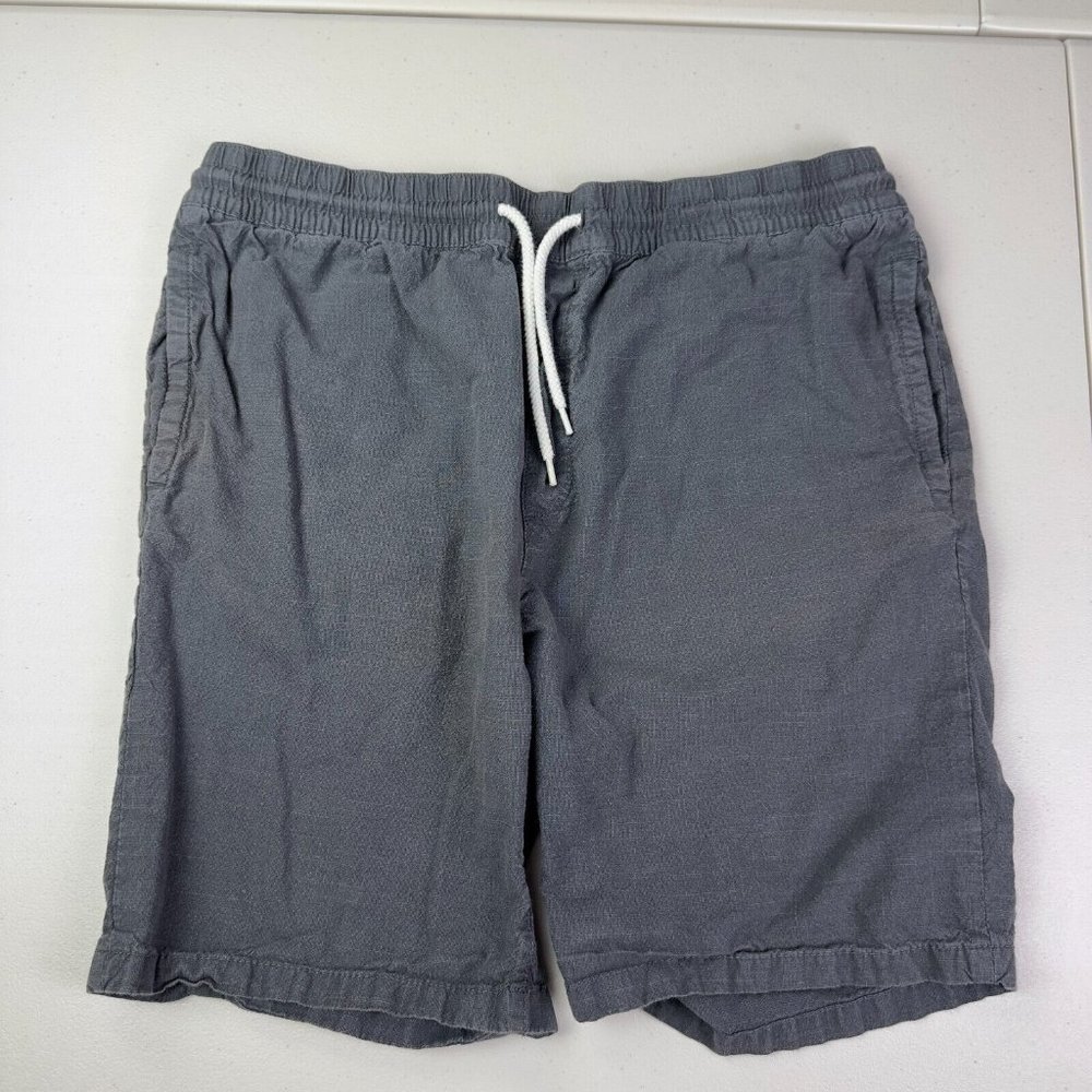 H&M LOGG Mens Gray Drawstring Pull On Shorts Men Size‎ Large